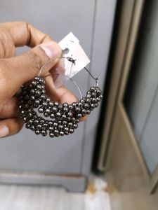 Black Earrings Western