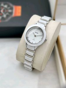 RADO CERAMIC LADIES WHITE WATCH @SALE