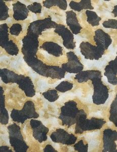Cheeta Print Scarf N A Pair Of Vintage Bracelet
