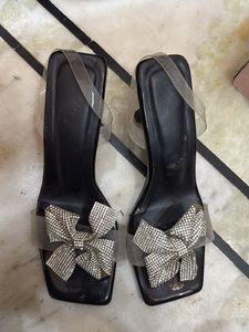 Bow Detail Heels