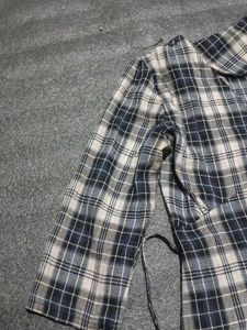 Plaid Shirt Dress