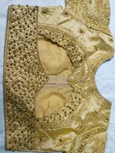 Gold Embellished Blouse