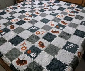Cotton Elastic Fitted Double Bedsheet