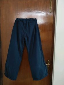 Navy Blue Parachute Pants