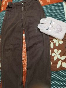 Brown Baggy  Pant