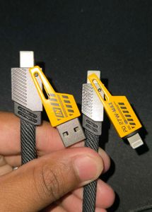 Brand New 4-in-1 Metal Charging Cable