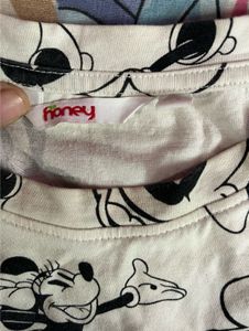 Mickey Mouse Tshirt Honey Bee