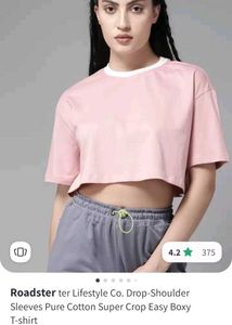 Pink Roadster Crop Top
