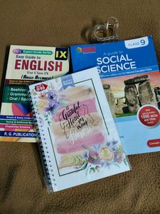 Class 9 Textbooks & Notebook