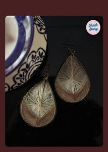Handmade Threadwork Earring