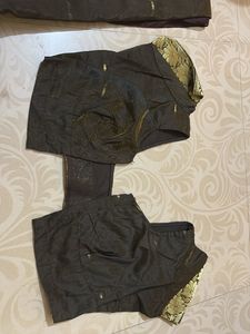 Elegant Brown Saree