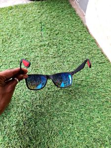 Blue Lens Wayfarer Sunglasses