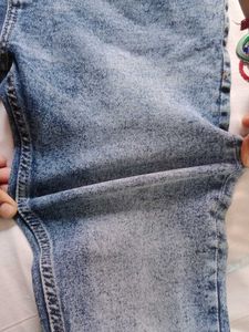 Acid Wash Denim Jeans
