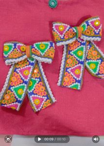 Hair Clip Bow