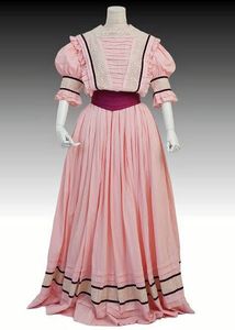 Pinteresty Vintage Romantic Pink Lace Dress