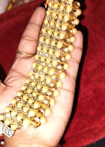 Pearl &amp; Stone Necklace