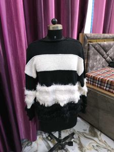 🔥Striped Fuzzy Sweater