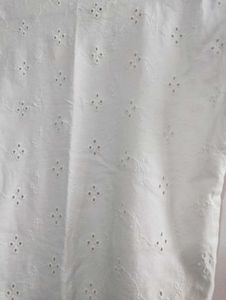 White Embroidered Top