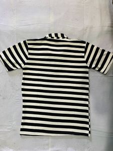 Mens Striped Polo T-Shirt