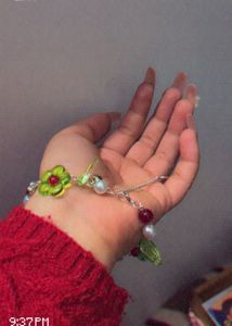 Cute Strawberry Bracelet 🍓🎀