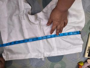 Kids white kurta pyjama set for 4-6; years