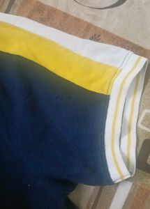 Bewakoof Blue Cotton T-Shirt