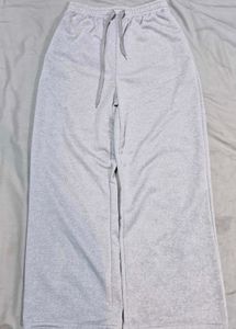 Wide Leg Baggy Grey Sweatpants