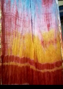Multi Colour Silk Like New Dupatta