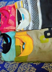 4 Colorful Women&#39;s Kurtas