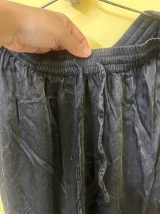 Vintage Studded Satin Pant Set