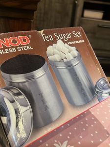 Vinod Tea &amp; Sugar Jar Set with Lids