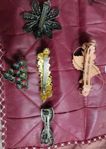 Vintage Hair Clip Set