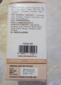 Mamaearth Rice Facial Kit