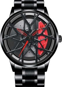Car wheel watch