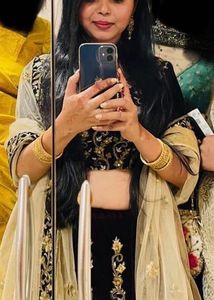 Wine Colour Lehenga