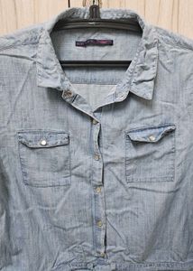 Denim Shirt Dress
