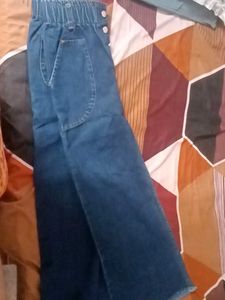 denim flared jeans