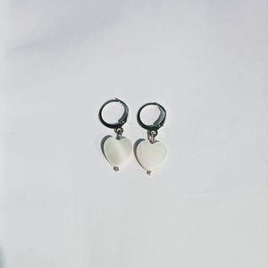 Heart Shell Earrings