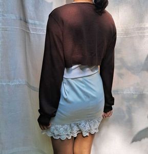 Bolero Shrug Brown Colour