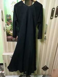 Elegant Black Ethnic Gown burkha