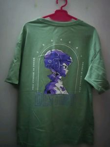 Oversized Printed Tshirt