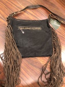 MYRA Leather Handtooled Bag S4708