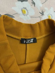 Mustard Mini Skirt