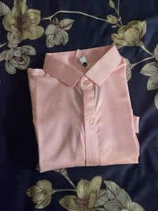 Pink Button-Down Shirt