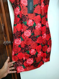 Roses Bodycon Dress