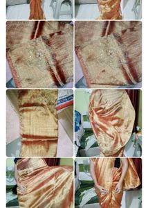 Shiny Saree With Blouse