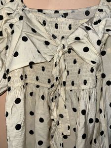 Polka Dot Maxi Dress (Zudio Brand)