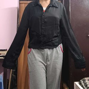 “Chic meets comfort — grab this sleek black satin