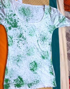 &#34;Trendy Blue Kurti &amp; Stylish Green Top Combo&#34;