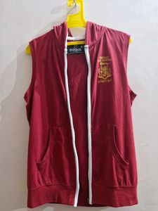 Men Half Hoodie Jacket